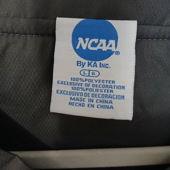 MENS NCAA Alabama long sleeve nylon pullover, gray with crimson , SIZE L - Picture 3 of 4